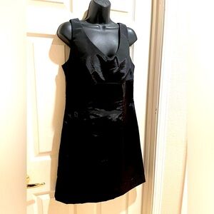 La Belle shantung look dress